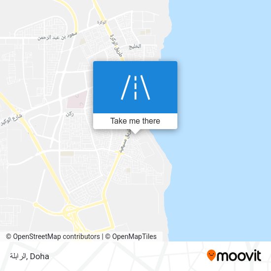 الرابلة map