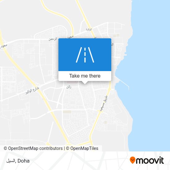 السيل map
