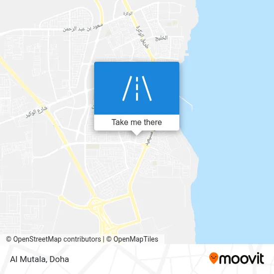 Al Mutala map