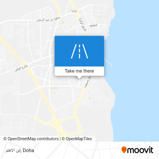 ابن الاهتم map