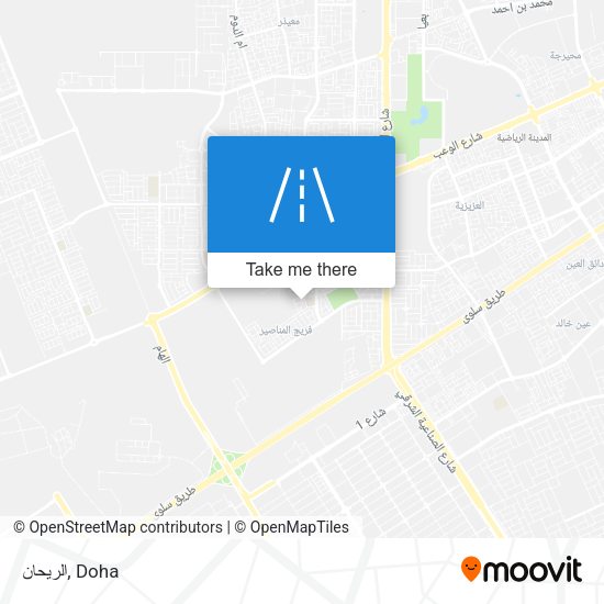 الريحان map