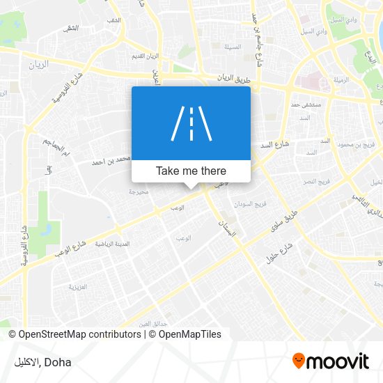 الاكليل map