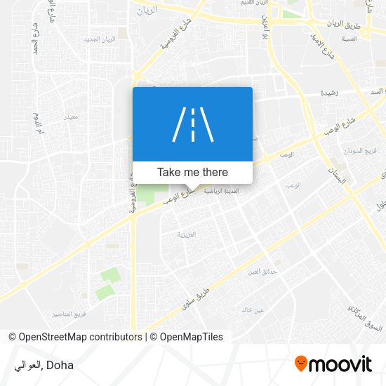 العوالي map