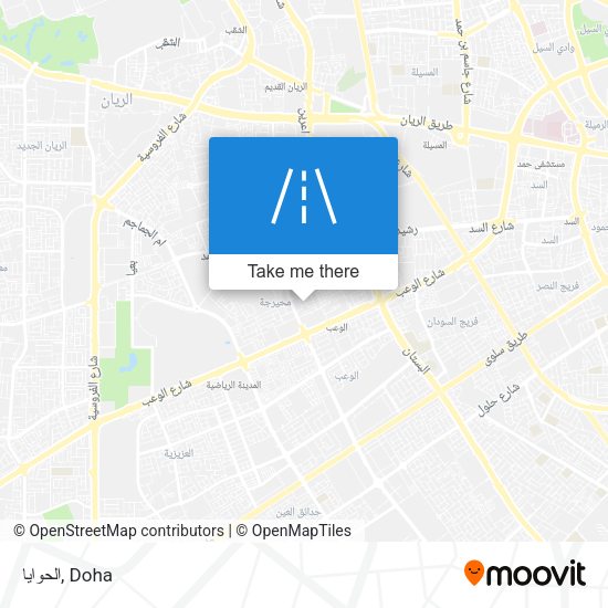 الحوايا map