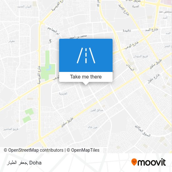 جعفر الطيار map