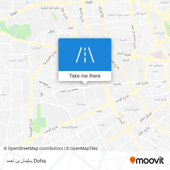 سليمان بن احمد map