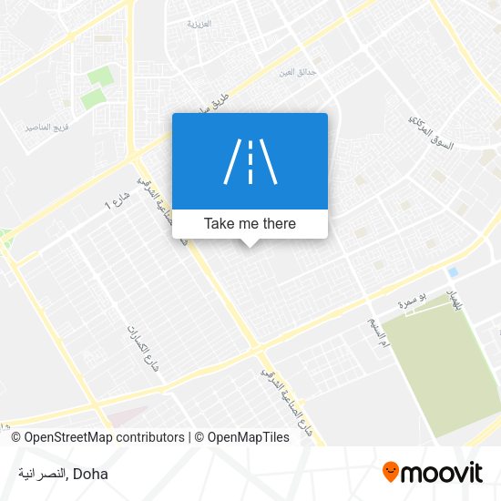 النصرانية map
