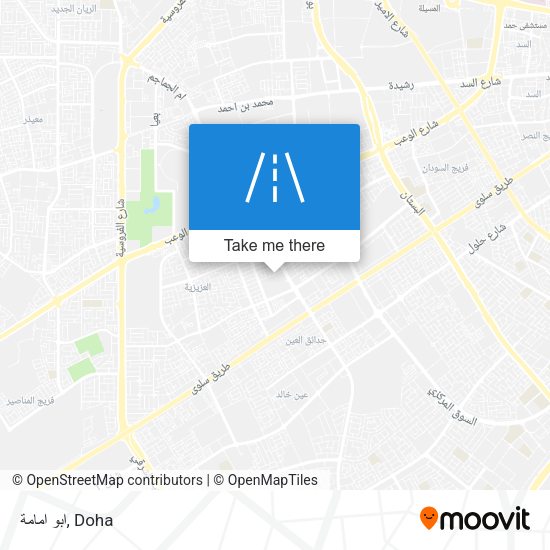 ابو امامة map