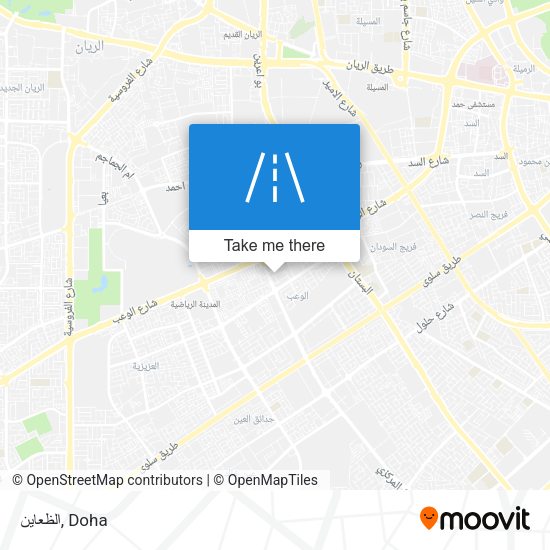الظعاين map