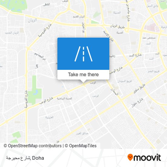 شارع محيرجة map