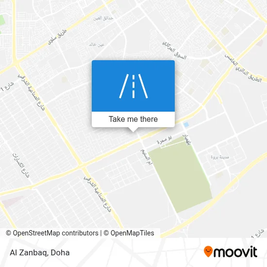 Al Zanbaq map