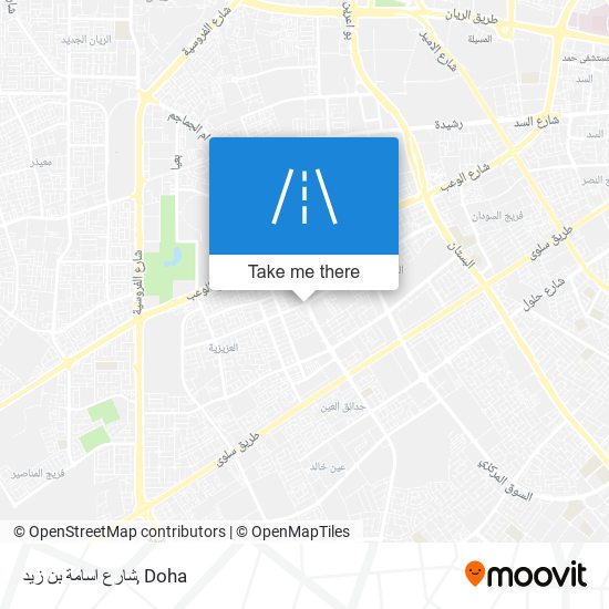شارع اسامة بن زيد map