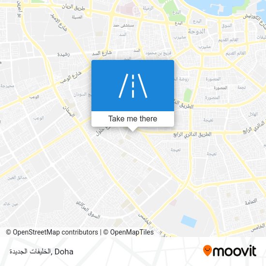 الخليفات الجديدة map