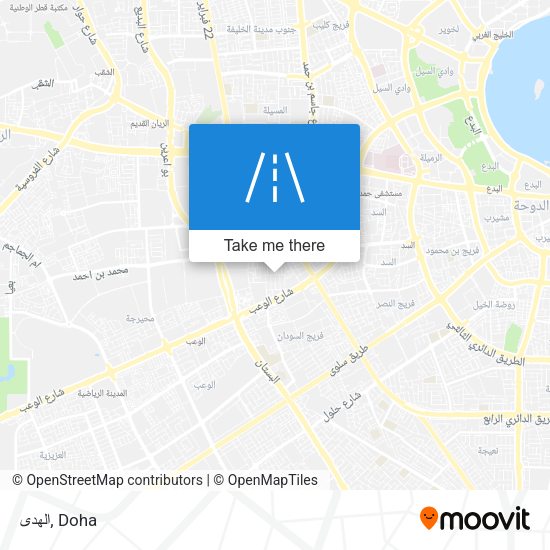 الهدى map