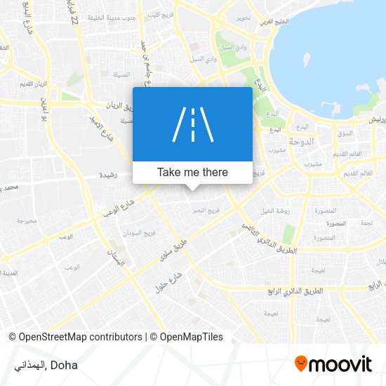 الهمذاني map