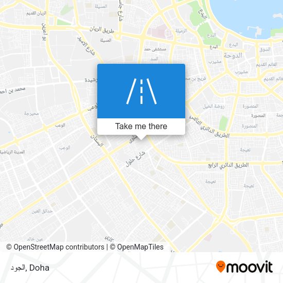 الجود map