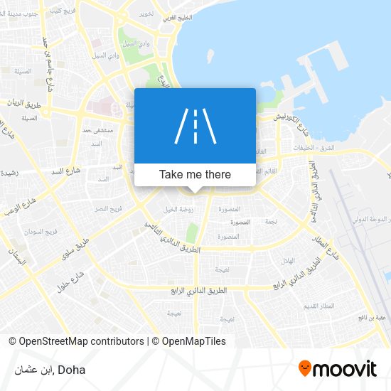 ابن عثمان map