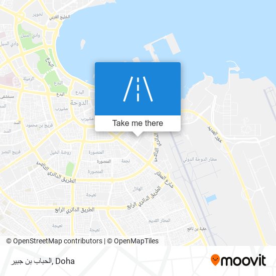 الحباب بن جبير map