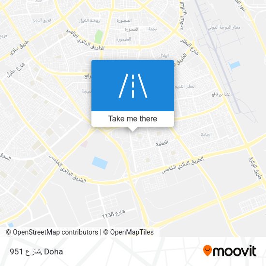 شارع 951 map