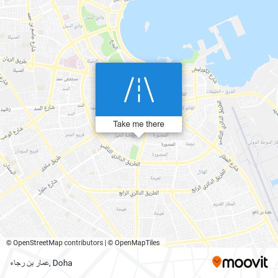 عمار بن رجاء map