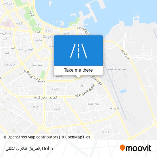 الطريق الدائري الثالثي map