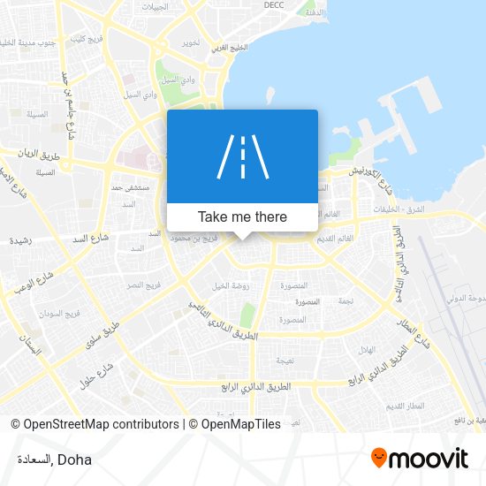 السعادة map
