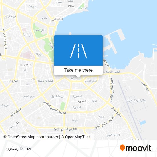 المأمون map