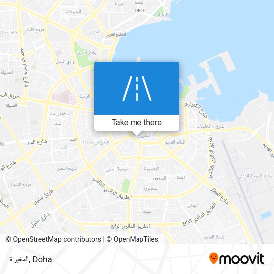 المغيرة map