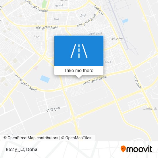 شارع 862 map