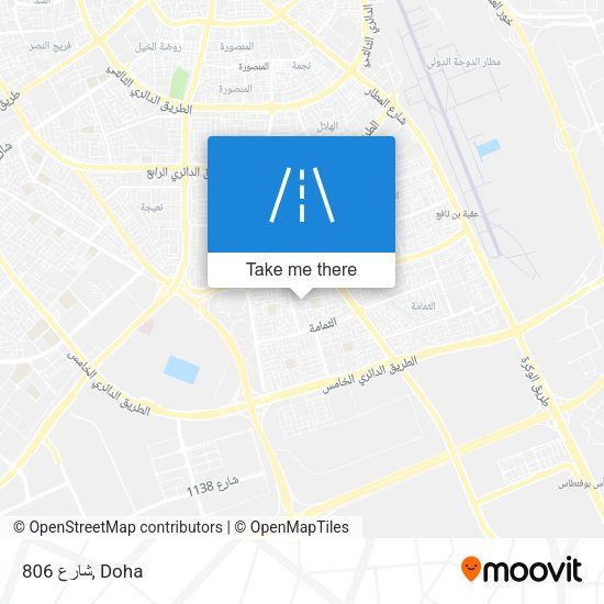 شارع 806 map