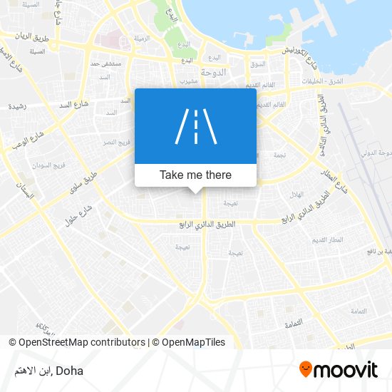 ابن الاهتم map