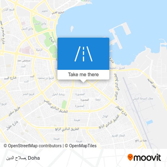 صلاح الدين map