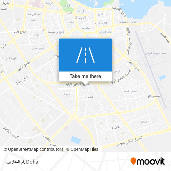 ام المقارين map