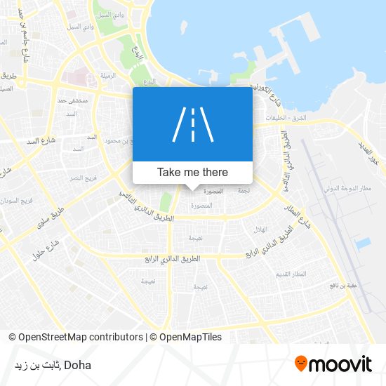 ثابت بن زيد map