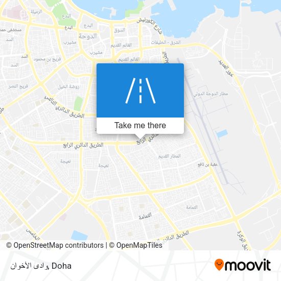 وادى الأخوان map