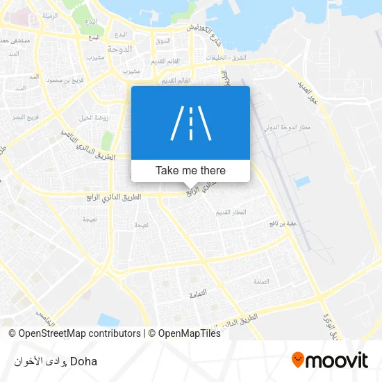 وادى الأخوان map