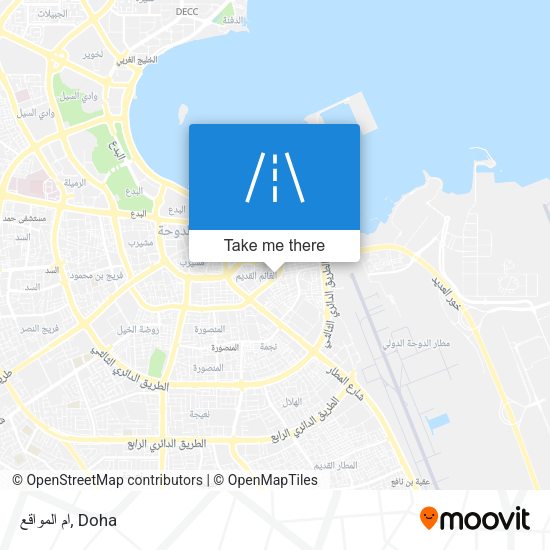 ام المواقع map