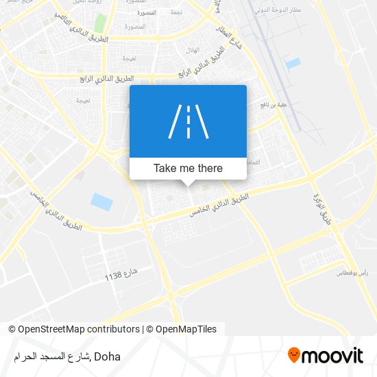 شارع المسجد الحرام map