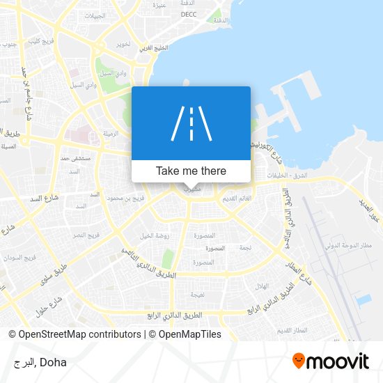 البرج map