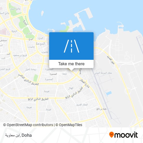 ابن معاوية map