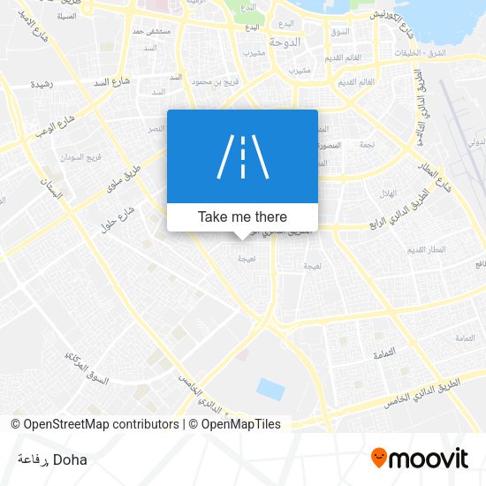 رفاعة map