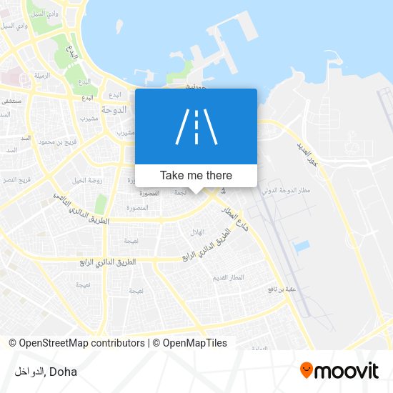 الدواخل map