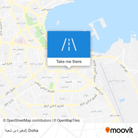المغيرة بن شعبة map