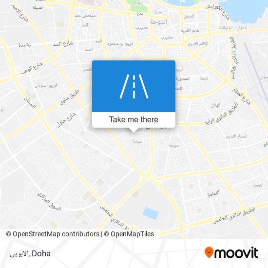 الايوبي map