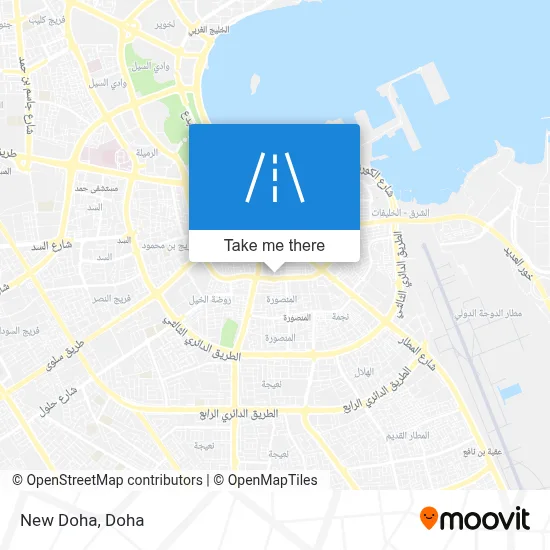 New Doha map