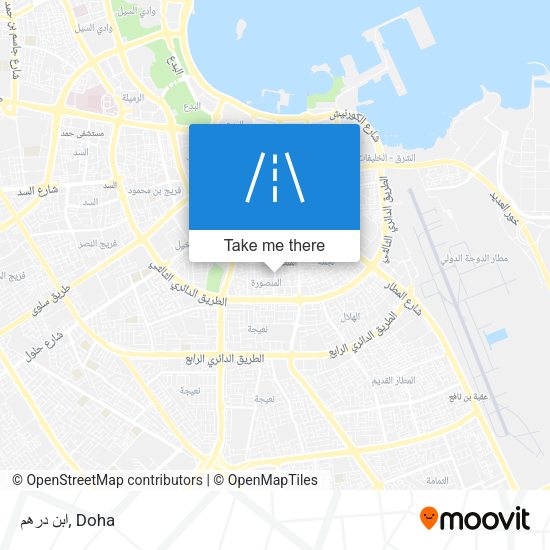 ابن درهم map