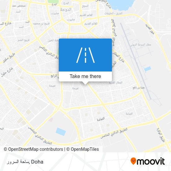 ساحة السرور map