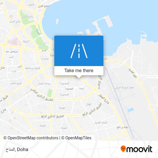 المناخ map
