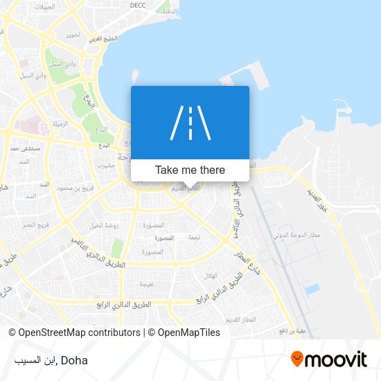ابن المسيب map