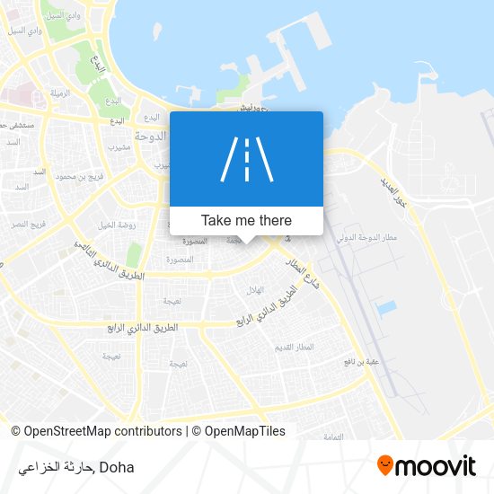 حارثة الخزاعي map